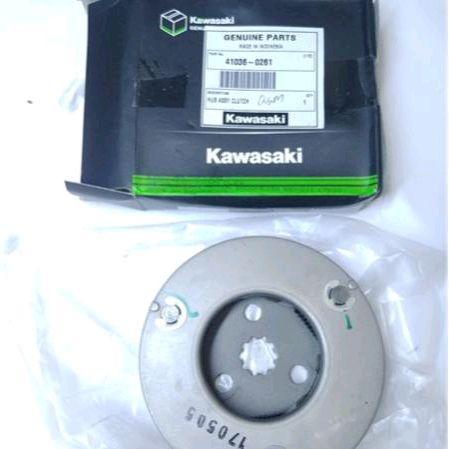 Kampas Ganda Kawasaki Athlete Kaze Zx130 Bllitz Edge Original Kawasaki