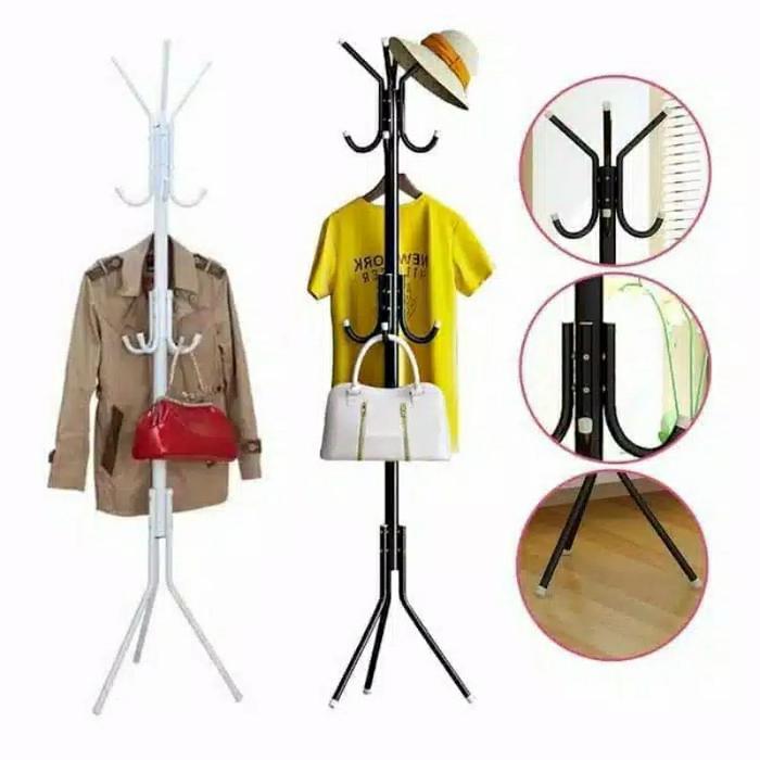Multifunction Stand Hanger Multifungsi gantungan topi / tas / jaket