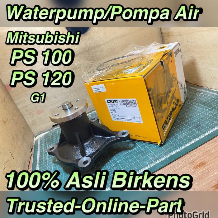 Waterpump Ps100 Ps120 Coltdiesel Mitsubishi 100% Asli Birkens