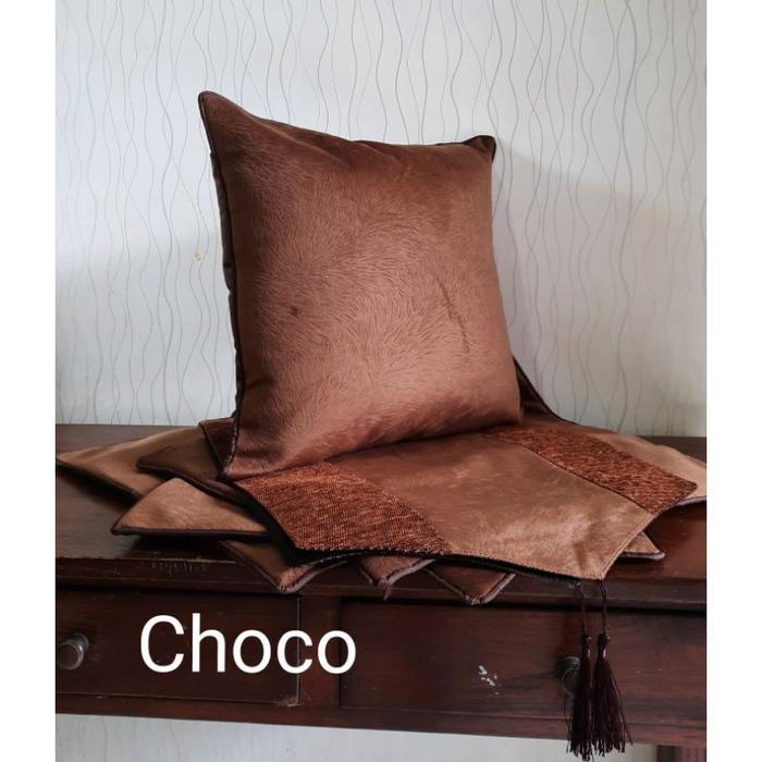 Sarung Bantal Kursi Polos Elegant