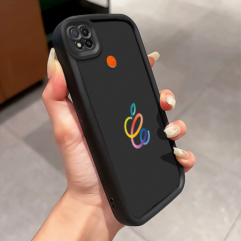 Casing Hp Xiaomi Redmi 9C Redmi 9C NFC Redmi 10A POCO C31 Case Case with Colorful Garis Note Kasing 