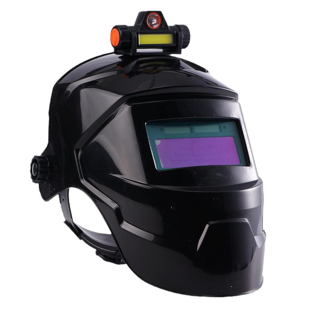 Masker Las Helm Las Dengan Lampu Depan Isi Ulang Masker Las Listrik Peredupan Otomatis Untuk Proses 