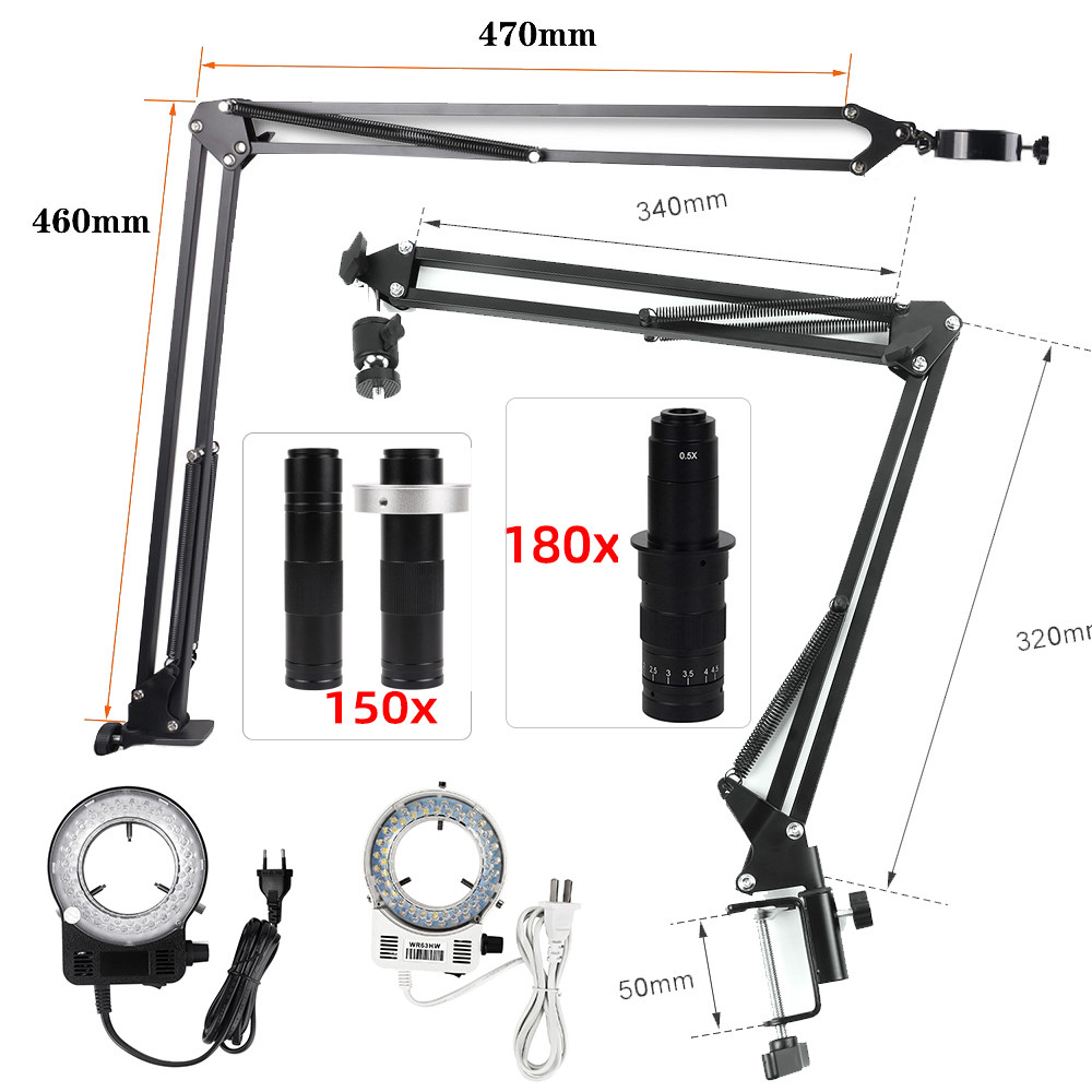 Set dudukan meja Tripod kamera dudukan lengan dapat disesuaikan fotografi untuk dudukan lengan gunti