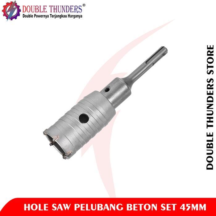 Dt Hole Saw Beton Set 45Mm Hole Saw Pelubang Beton Set
