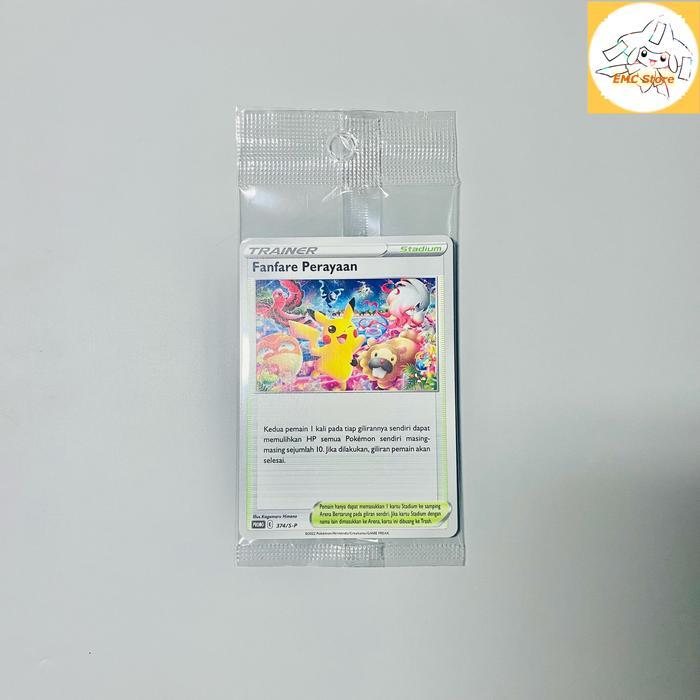 Pokemon TCG Indonesia - Fanfare Perayaan Festival Jakarta Promo (Seal)
