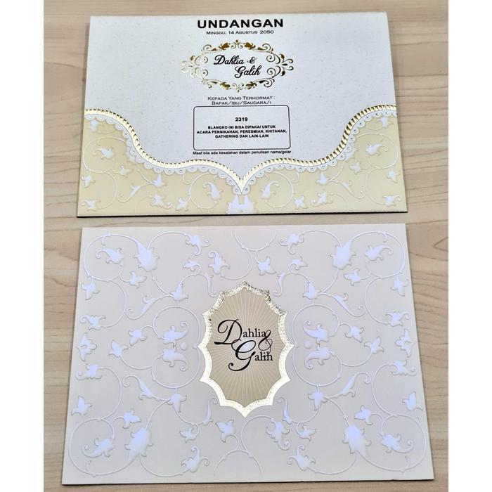 sar Blangko Kosong Undangan ERBA 2319 Isi 100 Lembar