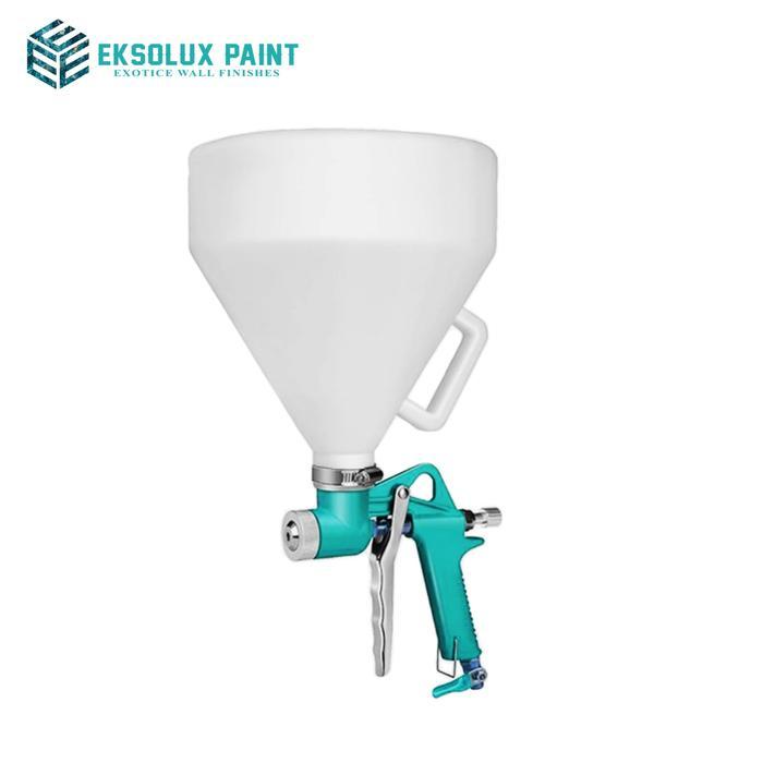 Spray Gun Tekstur Alat Semprot Cat Tekstur Cement Gun Hopper Gun