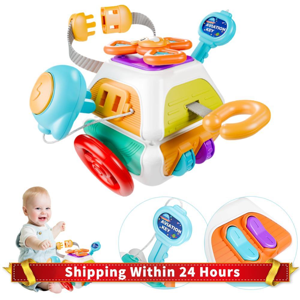 Montessori Sensory Toys Educational Montessori Toy Cube Educational Learning Fidget Toys for