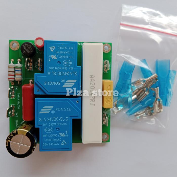 Kit Softstar dobel relay untuk power amplifier anti jegleg Kit softar