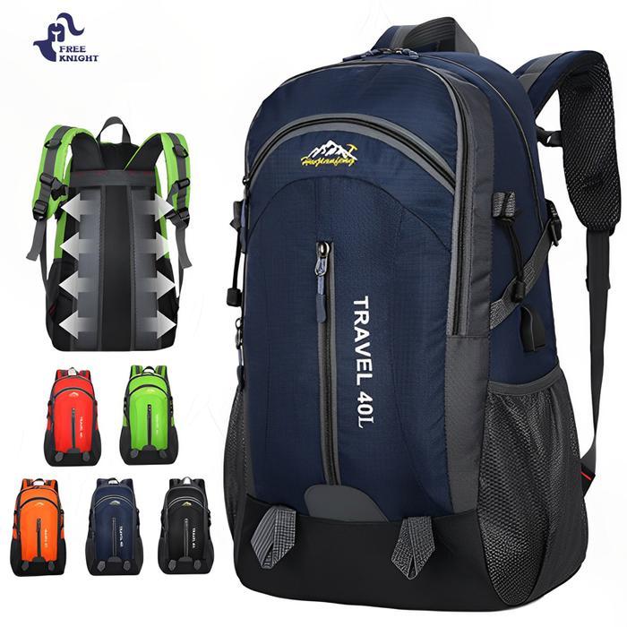 Eiger - Tas Gunung 40L Tas Ransel Olahraga Outdoor Hiking Camping Waterproof Usb Charger Tas