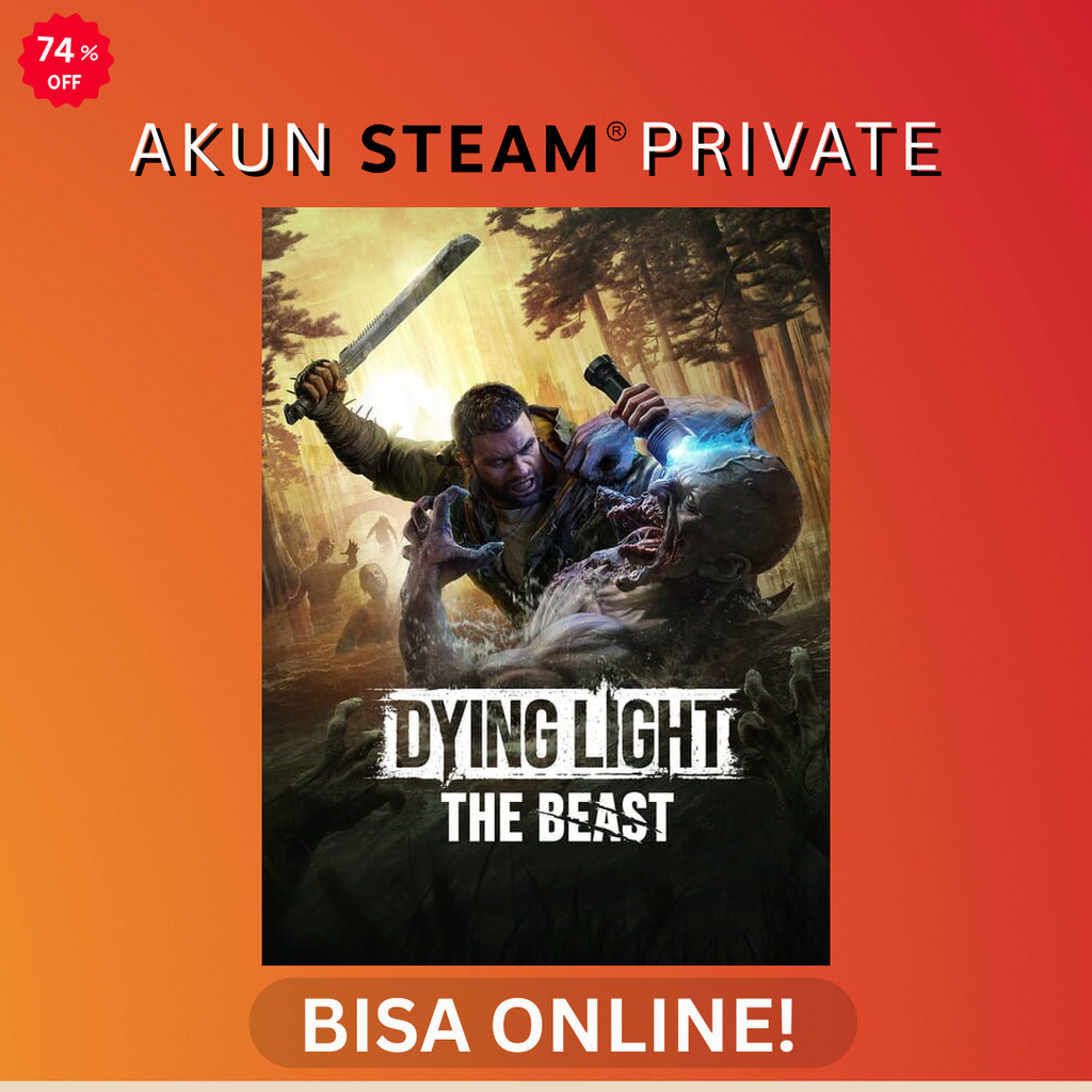 Dying Light - Steam PC Original - Akun Private Online