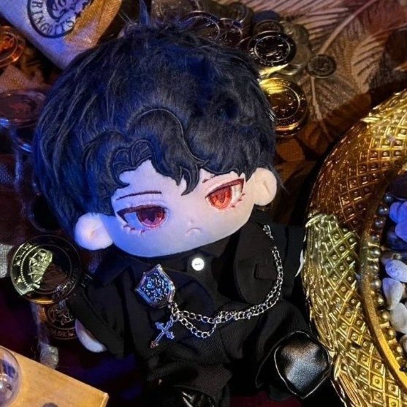 20Cm Anime Movie Role Tom Riddle Cosplay Soft Cotton Doll Body With Skeleton Cartoon Idol Ies Toy