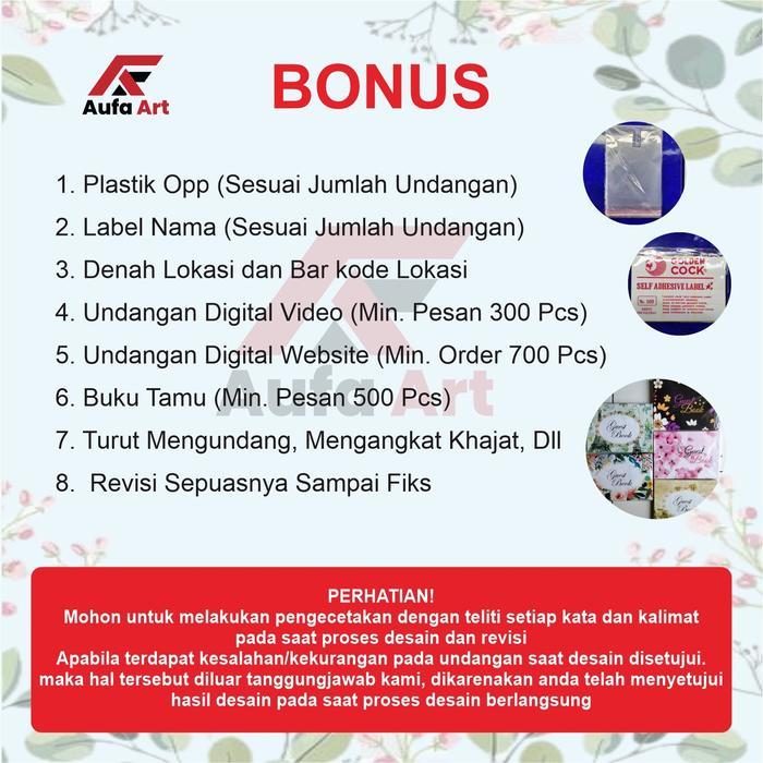 JTTOP" (50 PCS) CETAK UNDANGAN PERNIKAHAN MODEL WAYANG MURAH ELEGAN MQ105 UNDANGAN NIKAH, KHITAN