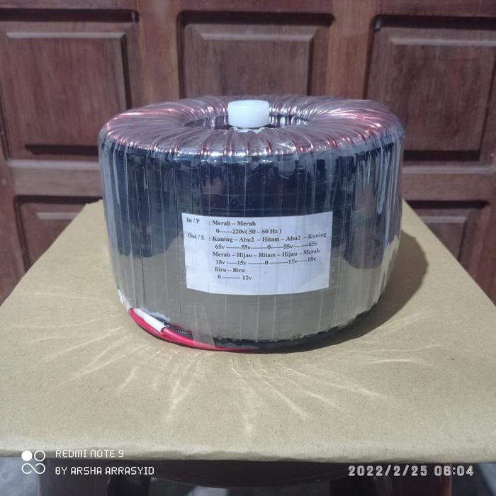 trafo toroid donat 30A CT 65