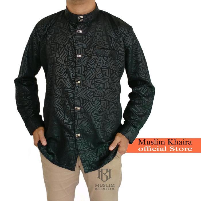 Kemko Sultan Baju Koko Embos Atasan Pria Koko Sultan