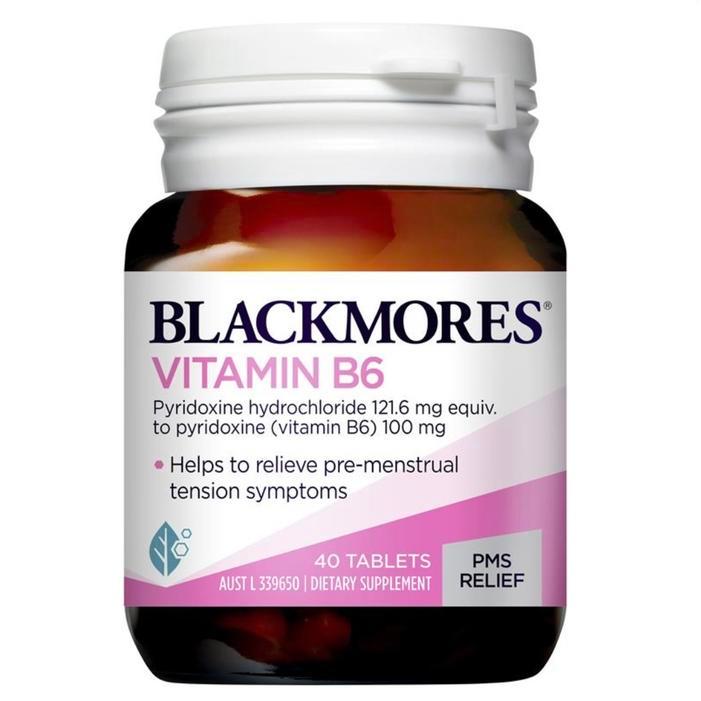 Blackmores Vitamin B6 40 Tablets Australia Original