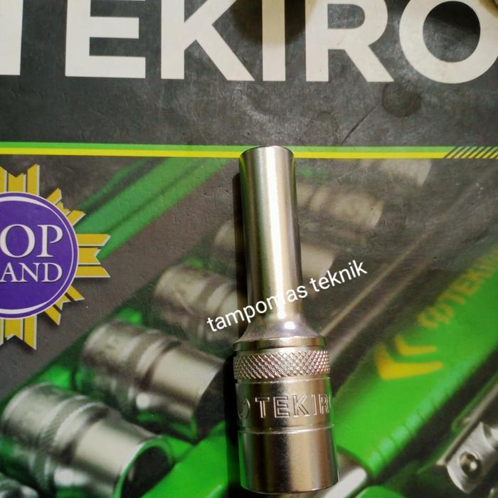 Mata Sok Panjang 8 Mm Dr.1/2" Tekiro Kunci Sok 8Mm Deep Socket