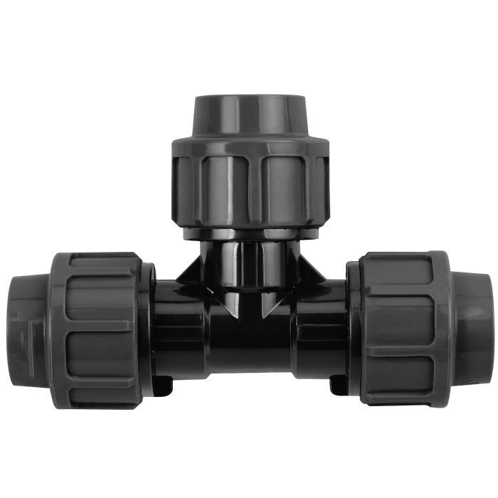 Fitting HDPE Tee Compress HDPE