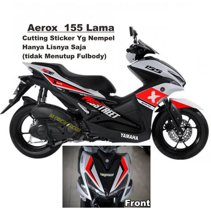 Cutting Sticker Stiker Cuting Lis Polet Aerox Prostreet