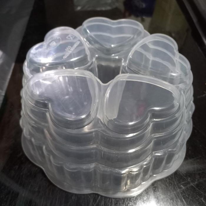 Loyang Puding 5 Love Valentine Cetakan Agar Love