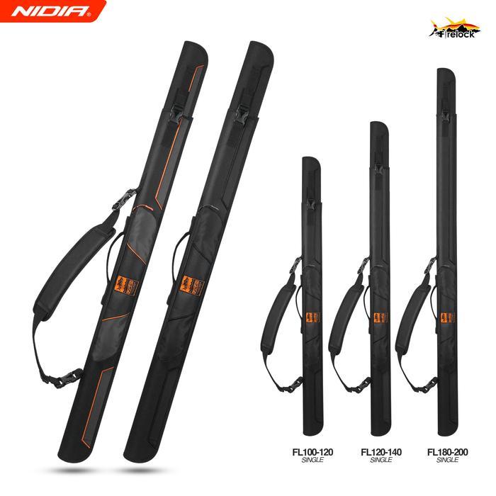 Daiwa Sportindo - Tas Mancing Tas Joran Hard Case Firelock Rod Case Adjustable