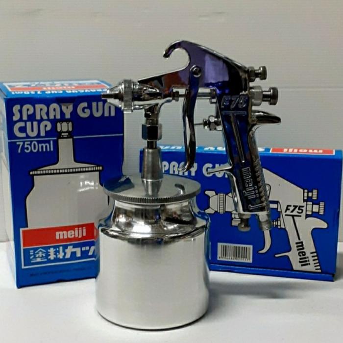 Spray Gun Meiji F75 Tabung Bawah
