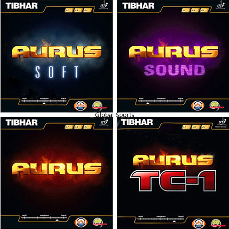 Original TIBHAR AURUS / AURUS SOUND / SOFT Table tennis professional rubber sponge TIBHAR Table Tenn
