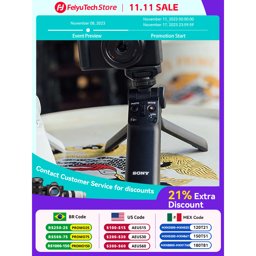 Sony ZV-1F ZV1F Portable Digital Camera 4K Video with Wide-Aperture Motorized Zoom Lens for VLOG You