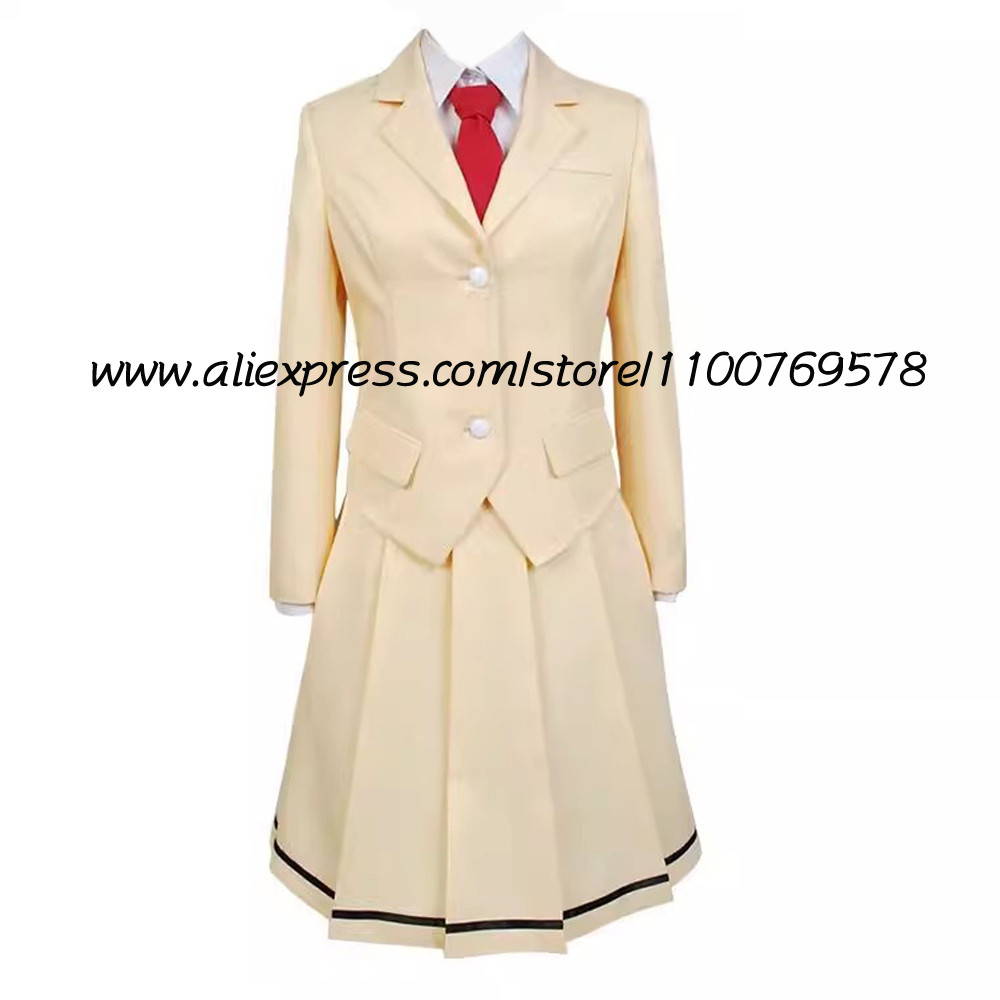 Custom Size Anime Kuroki Tomoko Jk Uniform School Uniform Costume Cosplay Women Full Set