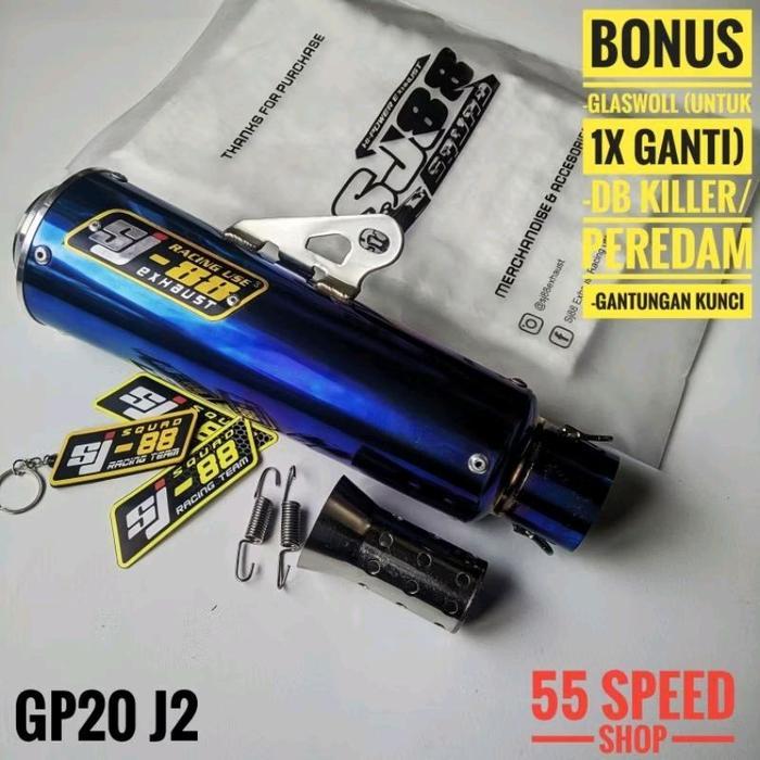 Knalpot SJ88 Clincer GP20 J2