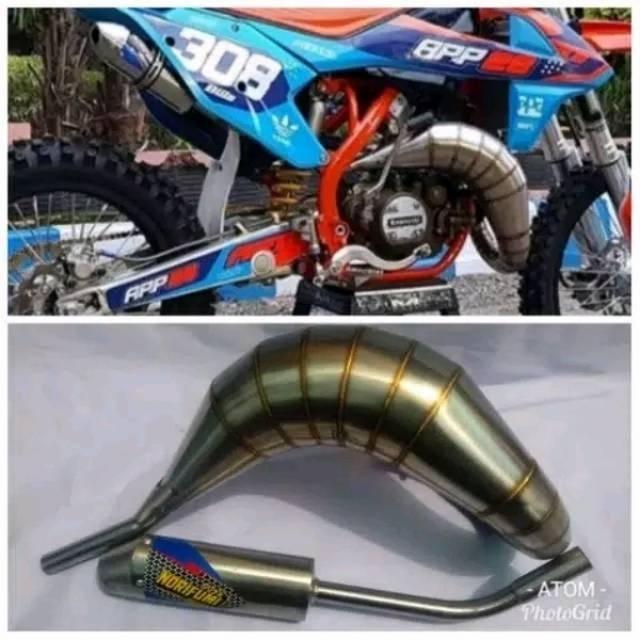 Knalpot Udang Trail Ninja R Rr Ss Ninja Kebo Gtx Ninja Rangka Ktm Klx