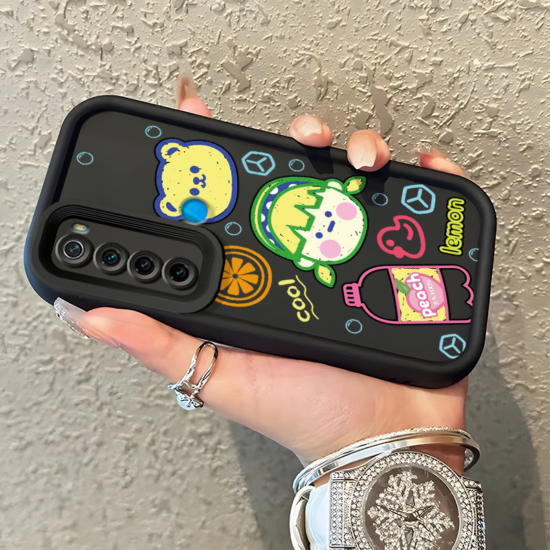 Casing Hp Xiaomi Redmi Note 8 Redmi Note 8T Redmi Note 8 Pro Case Casing Melukis kepala bola pola Ka