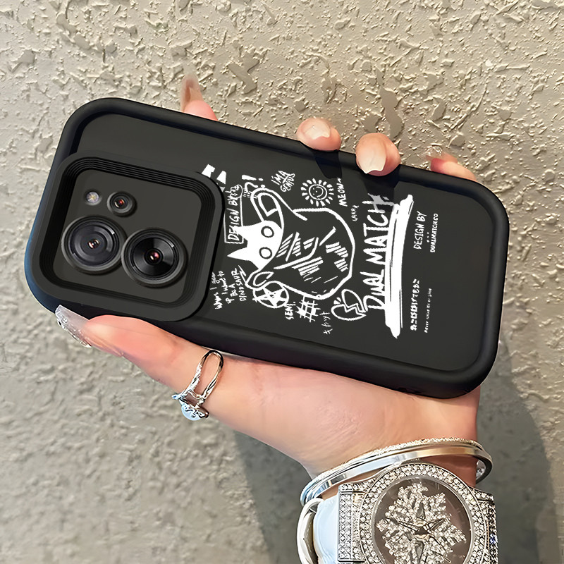 Casing Hp Untuk Xiaomi 13T 13T Pro Case Casing Pasukan beruang rusak pola Kasus HP Tangga Langit Mew