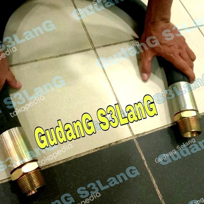 NEPEL SELANG MALE DRAT LUAR 5/8" FITTING MB BESI HIDROLIK ALAT BERAT