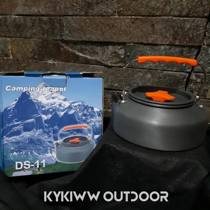 Teko Camping Teapot Mini Ds - 11 Ukuran 1.1 L - Ketel Kettle Hiking - Teko Camping - Teko Gunung