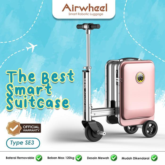 SIAPKIRIM Koper wheel SE3 Slim / SE3S / SE3 Pink Koper bisa jalan READY STOCK