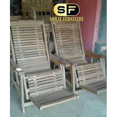 Kursi Malas / Kursi Santai / Kursi Goyang/ Kursi Lipat Kayu Jati Murah