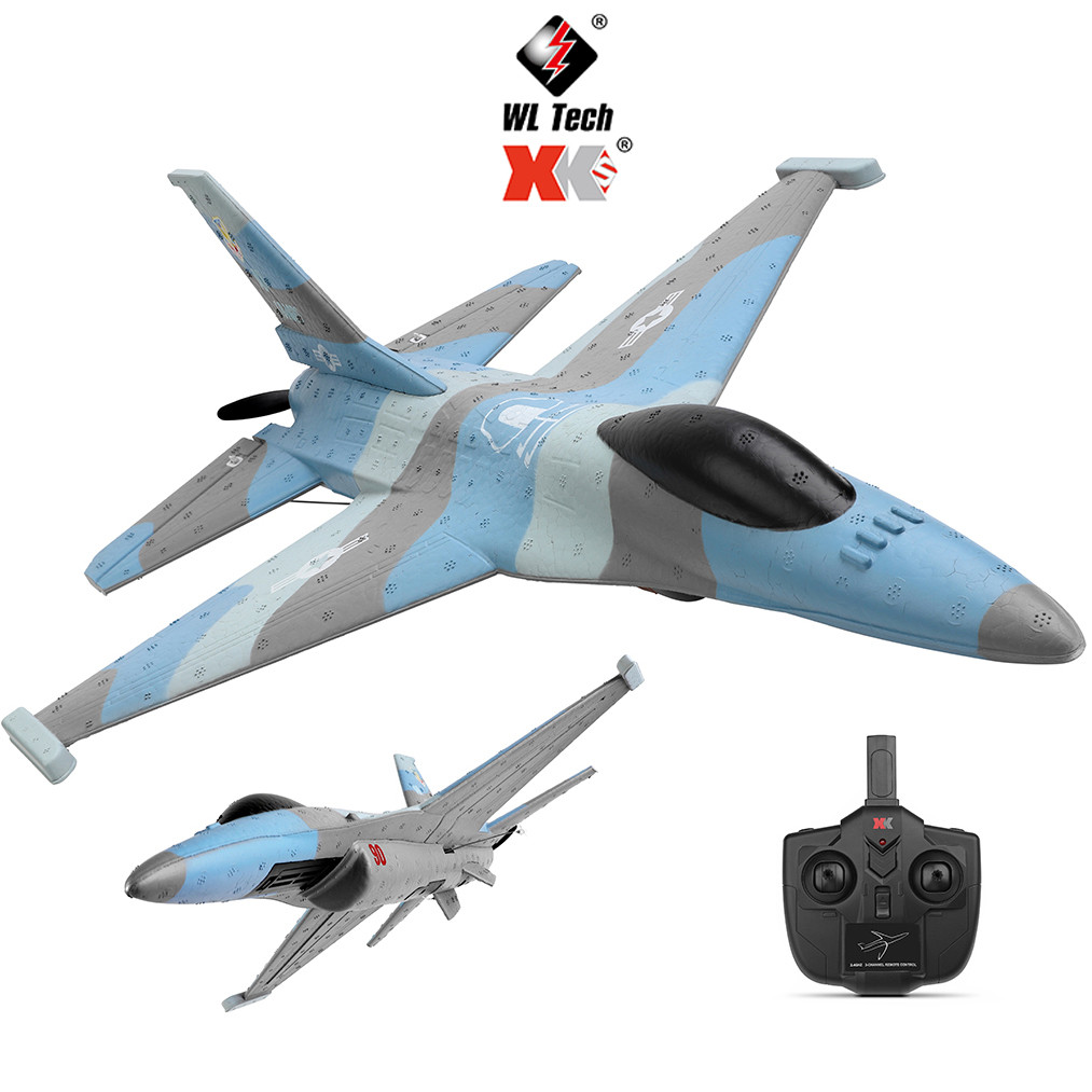 WLtoys A290 RC Fighter XK 3CH 2.4G Remote Control Glider Model Aircraft EPP Foam Fixed-wing Plane