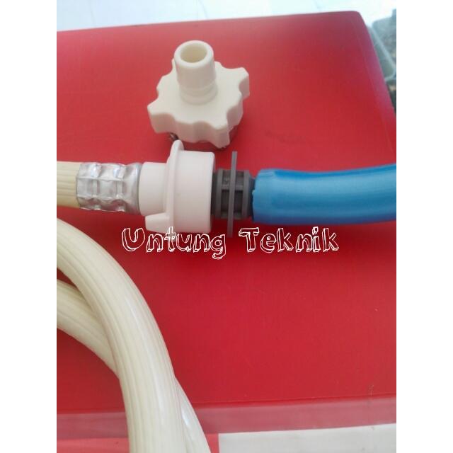 "New" Nepel Sambung Selang Inlet Mesin Cuci