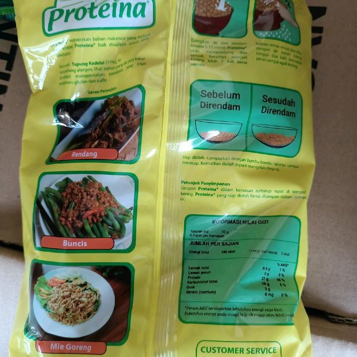"New" proteina LS/LX protein nabati 250gr/daging vegetarian/tambahan mie ayam