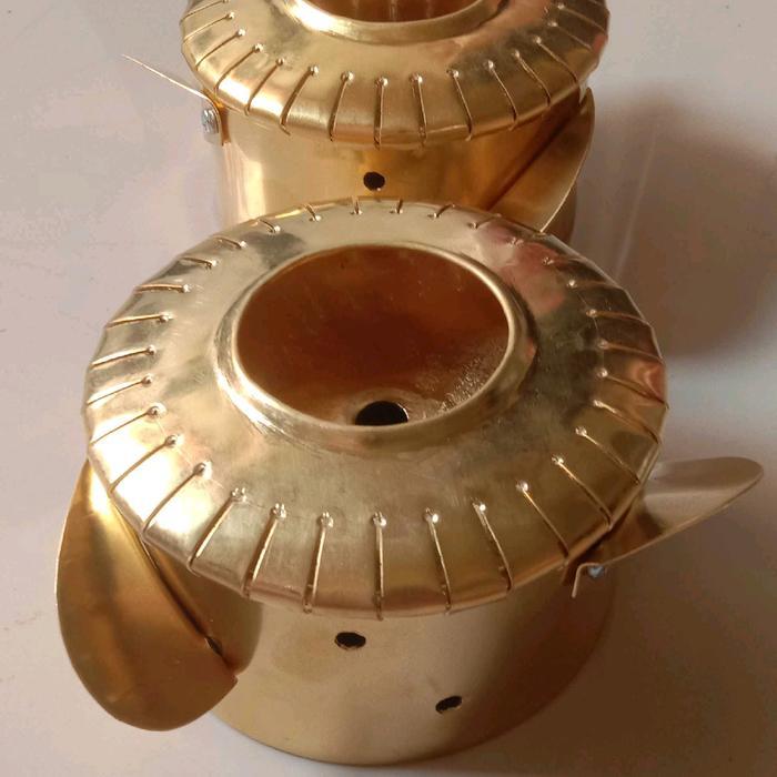 Tungku Twister Kuningan tebal Full 1mm Tungku Mesin arumanis Twister