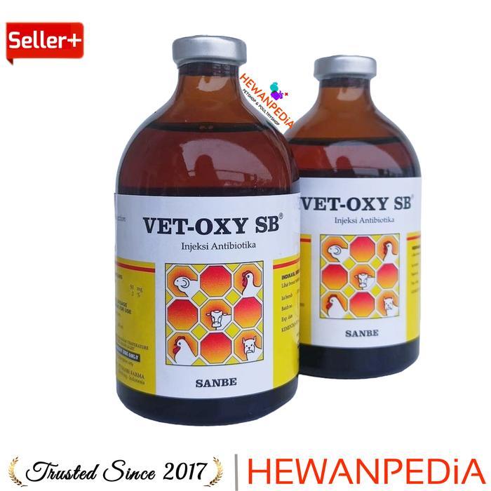VET OXY SB 100 ML - OBAT ANTI INFEKSI BAKTERI HEWAN VETOXY