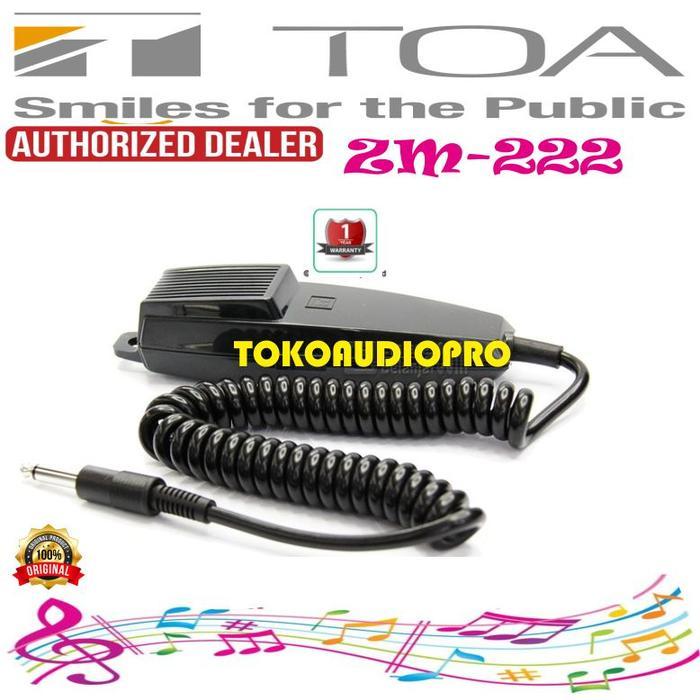 Toa Zm222 Zm-222 Dynamic Paging Microphone Co