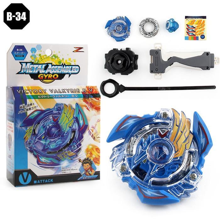YUNLEOToys Mainan Anak Gangsing Beyblade Murah Gasing Beyblade Strom Gyro + launcher