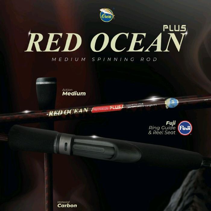 Joran Carbon Orca Red Ocean & Orca Red Ocean Plus 802M