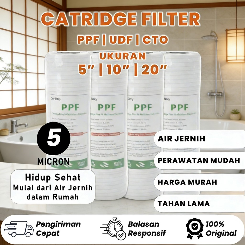 CATRIDGE FILTER AIR / NANO FILTER / SEDIMEN FILTER AIR NANO FILTER 10" / CATRIDGE FILTER AIR 10" / N