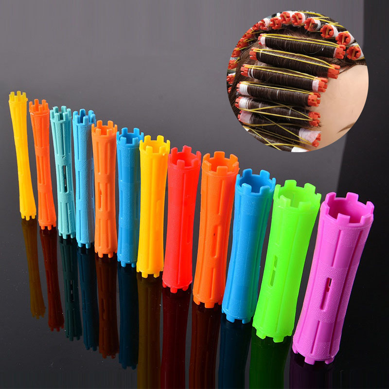 1 Set Magic Curler Curl Bar Wave Formers Flexi Rods Home Use Heatless Hair Care Curlers Rollers Root