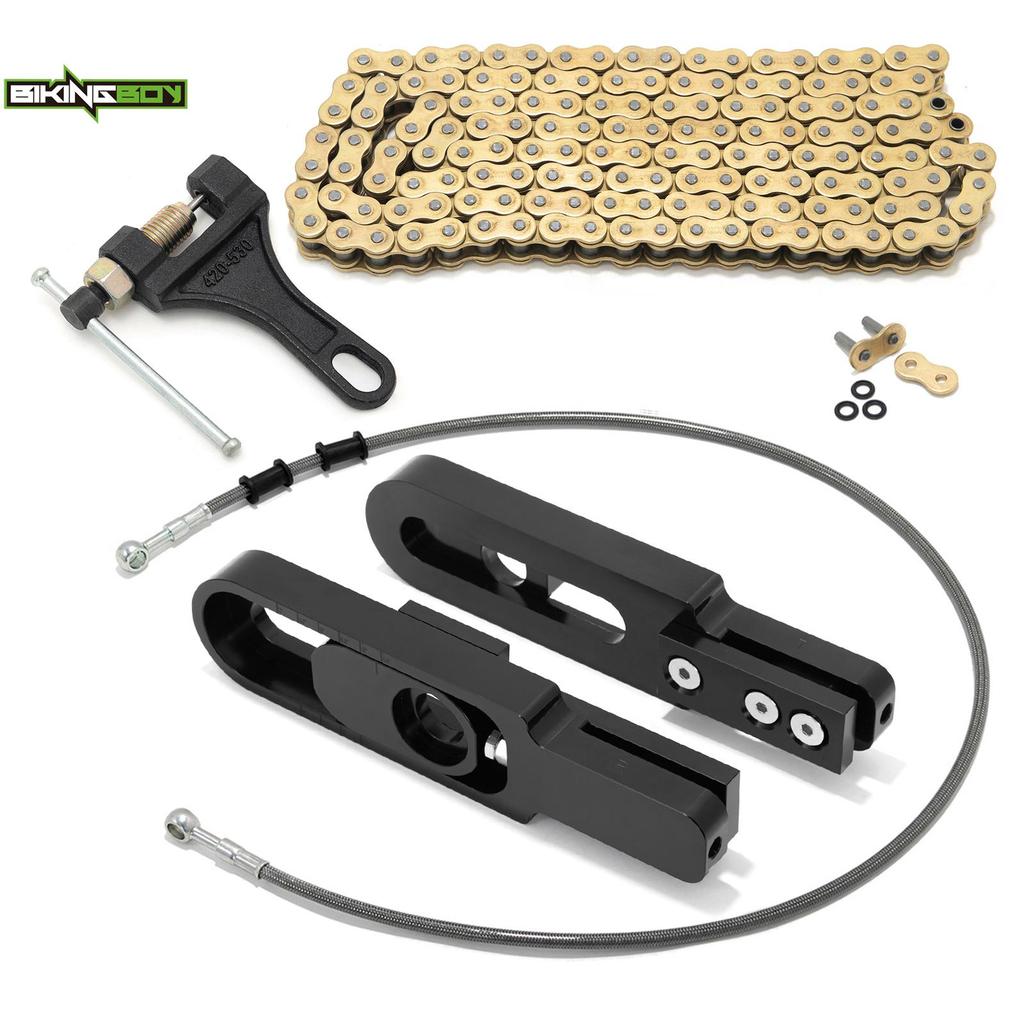 4.5"-9" Swing Arm Extension Brake Chain Remover For Suzuki Gsxr Gsx-R 1000 11 12 13 14 15 16 17 18