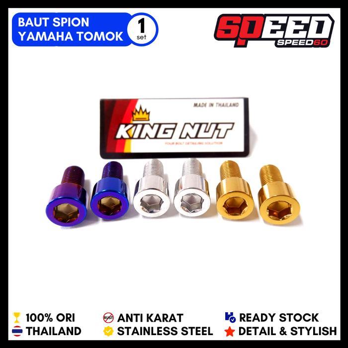 "New" Baut Tutup Spion Nmax Aerox Probolt Thailand Gold Blue