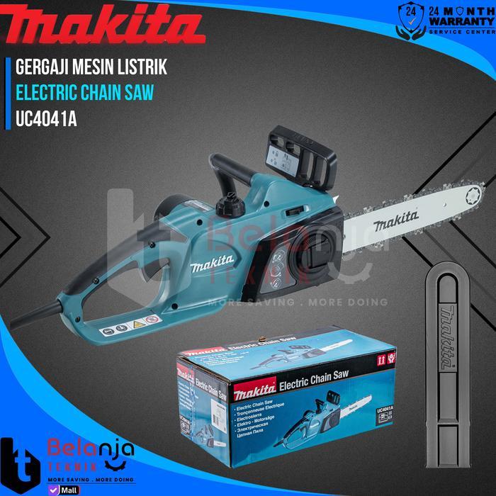 Makita Elektrik Chainsaw UC4041A Mesin Gergaji Kayu Listrik 16 Inch
